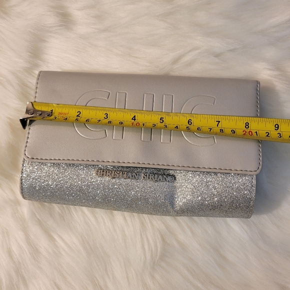 Christian Siriano Silver and Gray Clutch - Picture 7 of 7